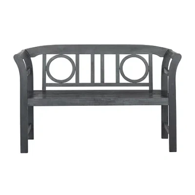 Safavieh Moorpark Patio Collection Bench In Gray