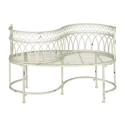 Safavieh Lara Collection Bench In White