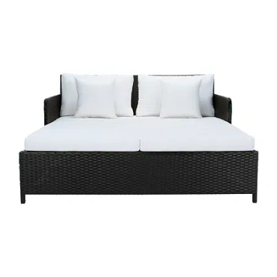 Safavieh Cadeo Patio Collection Sofa In Black