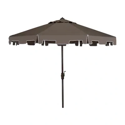 Safavieh Zimmerman Collection Patio Umbrella In Gray