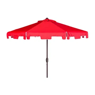 Safavieh Zimmerman Collection Patio Umbrella In Red