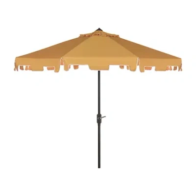 Safavieh Zimmerman Collection Patio Umbrella In Yellow