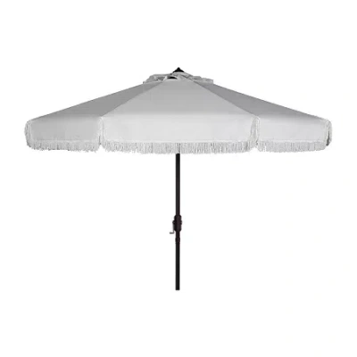 Safavieh Milan Patio Collection Patio Umbrella In White