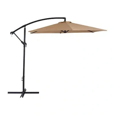 Corliving Patio Umbrella In Brown