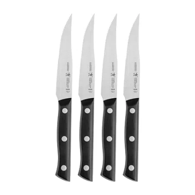 Henckels Hi Dynamic Steak Knives In Silver