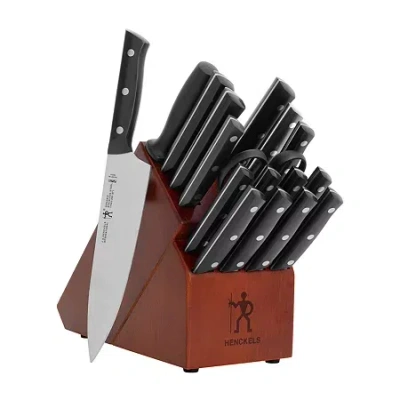 Henckels Dynamic 18-pc. Knife Block Set In Black