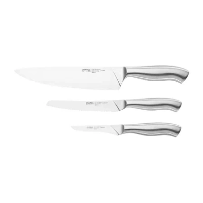 Chicago Cutlery Insignia 3-pc. Knife Set In Black
