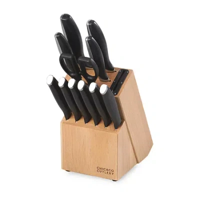 Chicago Cutlery Avondale 12-pc. Knife Block Set In Silver