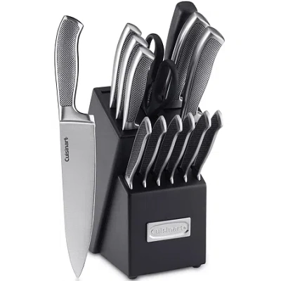 Cuisinart Classic 15-pc. Knife Block Set In Gray