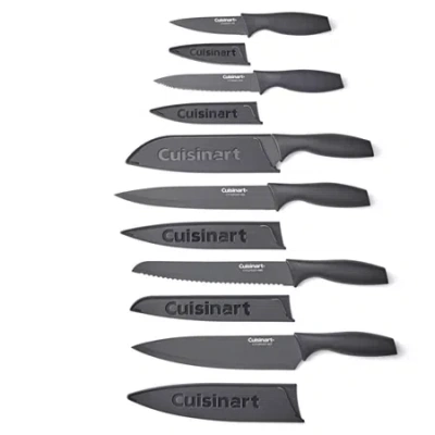 Cuisinart Advantage Matte Black 12-pc. Knife Set In Gray