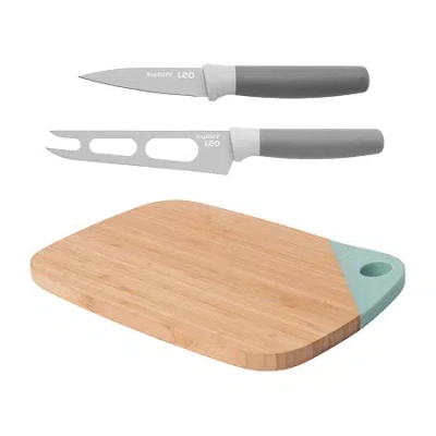 Berghoff Leo 3-pc. Cutting Board And Knife Set In Multi