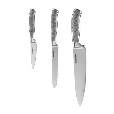 Cuisinart Graphix Classic 3-pc.knife In Silver