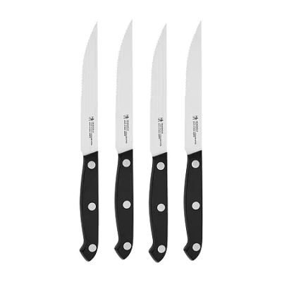 Henckels International 4-pc.prime Steak Knife Set In Silver