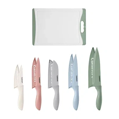 Cuisinart Pastel 11-pc. Cutting Board And Knife Set In Multi
