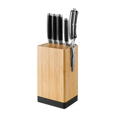 Berghoff Leo Graphite 5-pc. Knife Block Set In Black