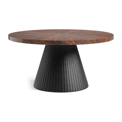 Furniture Of America Fazzy Easy Setup Accent Table In Brown