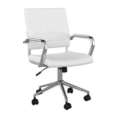 Martha Stewart Piper 360â° Office Chair In White