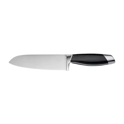 Berghoff Moon Stainless Steel 7" Santoku Knife In Black