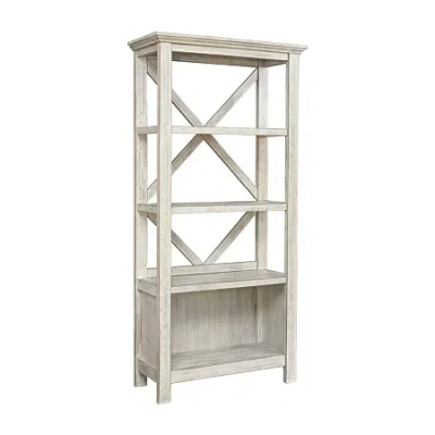 Signature Design By Ashley Carynhurst Office 4-shelf Bookcase In White
