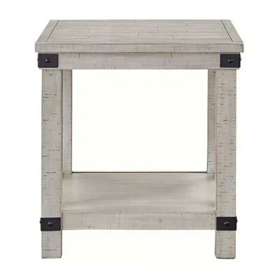 Signature Design By Ashley Carynhurst Living Room Collection End Table In White