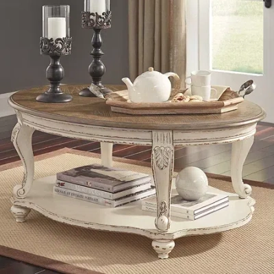 Signature Design By Ashley Realyn Coffee Table In Brown