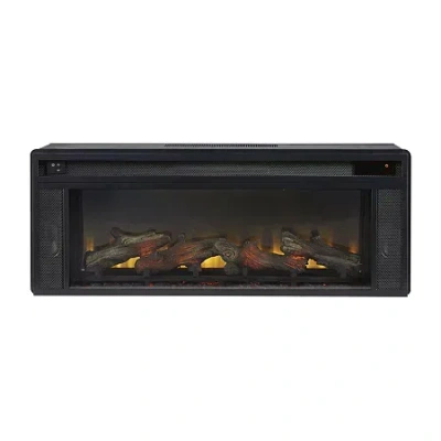 Signature Design By Ashley Entertainment Accessories 43" Electric Fireplace Insert In Black