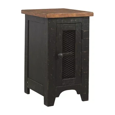 Signature Design By Ashley Valebeck Chair Side Table In Brown