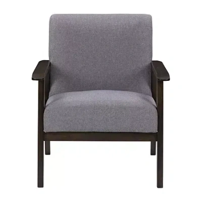 Corliving Greyson Upholstered Armchair In Gray