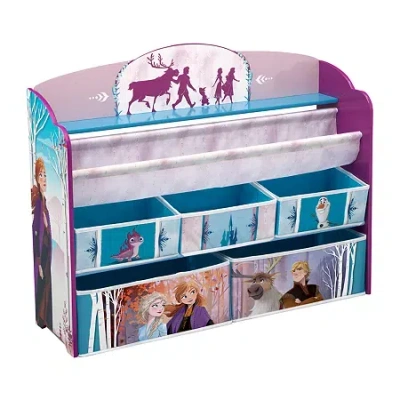 Disney Frozen Ii Deluxe Toy And Book Organizer In Purple