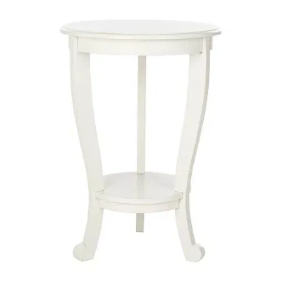 Safavieh Mary End Table In White