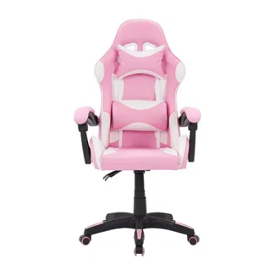 Corliving Ravagers Ergonomic Design Adjustable Height Office And Gaming Chair In Pink