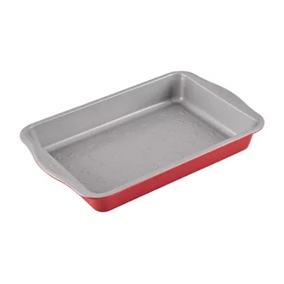 Farberware Disney Bake With Mickey Mouse 9"x13" Non-stick Cake Pan In Red