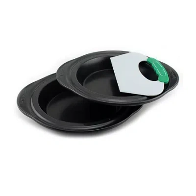 Berghoff Perfect Slice 9" Pie Pan And Slicing Tool Set In Gray