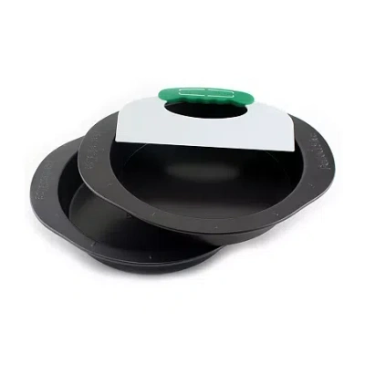 Berghoff Perfect Slice 9" Pie Pan And Slicing Tool Set In Black
