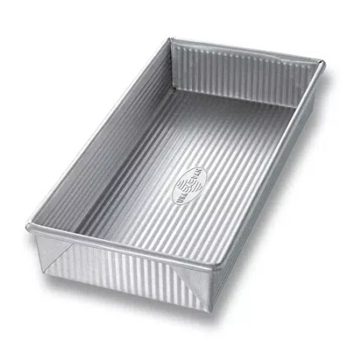 Usa Pan Non-stick Biscotti Pan In Silver