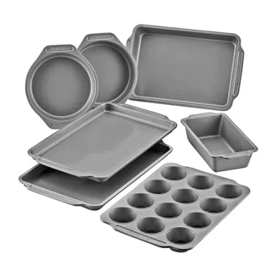 Farberware 7-pc. Non-stick Bakeware Set In Gray