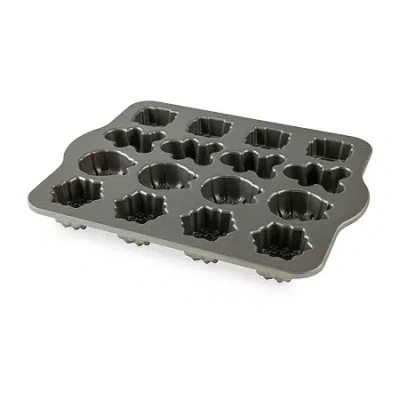 Nordicware Holiday 3-cup Teacake Pan In Silver
