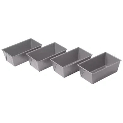 Chicago Metallic 4-pc. Loaf Pan Set In Silver