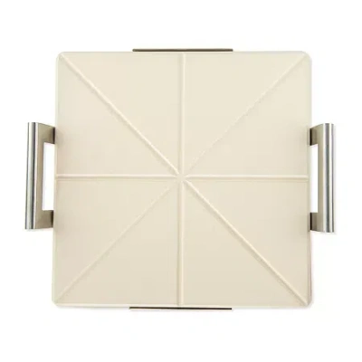 Nordicware Deluxe Square Pizza Pan With Rack In Sand