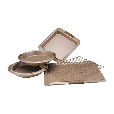 Anolon Advanced Bronze 5-pc. Non-stick Bakeware Set In Brown