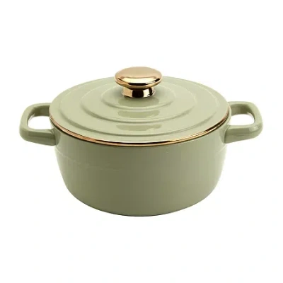Denmark Stoneware 2-qt. Casserole Dish In Green