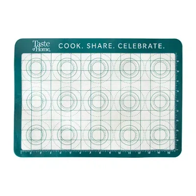 Taste Of Home Silicone 17"x12" Baking Mat In Multi