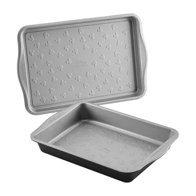 Farberware Disney Bake With Mickey Mouse 2-pc. Bakeware Set In Black