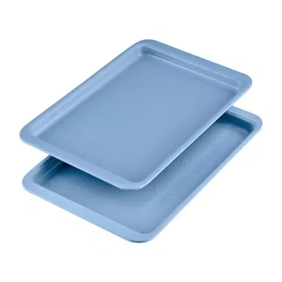 Farberware Easy Solutions 2-pc. Non-stick Bakeware Set In Blue