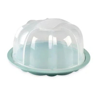 Nordicware Translucent Bundt Cake Keeper In Green