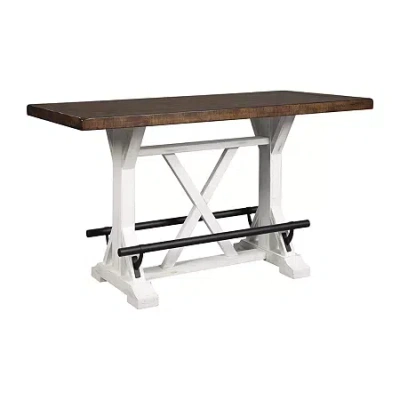 Signature Design By Ashley Valebeck Pub Table In Brown