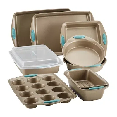 Rachael Ray Cucina 10-pc. Non-stick Bakeware Set In Brown