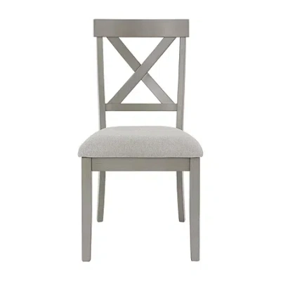 Signature Design By Ashley Paralee Dining Collection 2-pc. Upholstered Side Chair In Gray