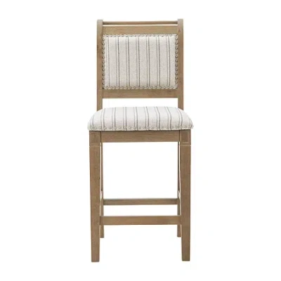 Linon Emmy Counter Height Barstool In Gray