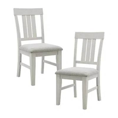Ink+ivy Sonoma Kitchen Collection 2-pc. Upholstered Dining Chair In White